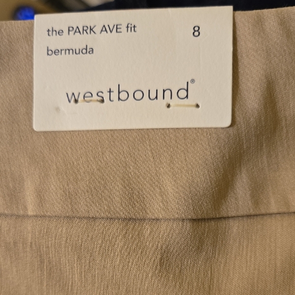Westbound Taupe Bermuda Shorts - Picture 6 of 6
